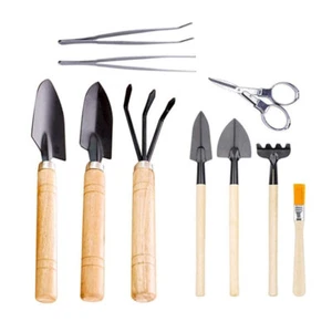 10pcs Sukkulenten Pflanzer Gartenarbeit Maurerkellen Kinder Garten Set - Bild 1 von 12