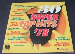 30 Super Top Hits '78 (Vinyl) LP, gebraucht - Bild 1 von 2
