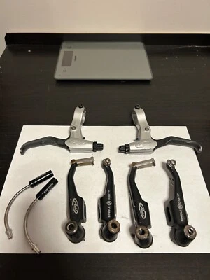 Avid Sram Single Digit 5 V-Brakes + Levers FR5 set F&R MTB Turing Gravel - Image 1 of 4