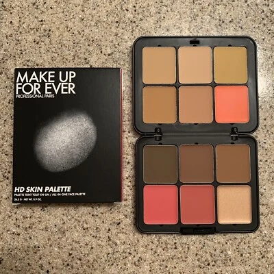MAKE UP FOR EVER HD Skin Face Palette Harmony 2 | 12 Shades | Fast Shipping - Image 1 of 2