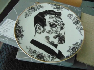 ROSENTHAL, GERMANY "CILLA MARIA BY PIETRO SEDDA" TATTOO TELLER N.4 . ATEMBERAUBEND! - Bild 1 von 5