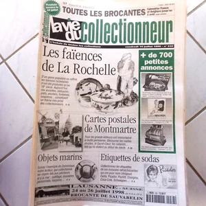 MAGAZINE VIE DU COLLECTIONNEUR DU N° 232 - JUILLET 1998 - FAIENCES LA ROCHELLE - Imagen 1 de 1