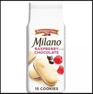 Pepperidge Farm Milano Cookies, Raspberry Chocolate, 7 oz. Bag - Free Shipping - Picture 1 of 4