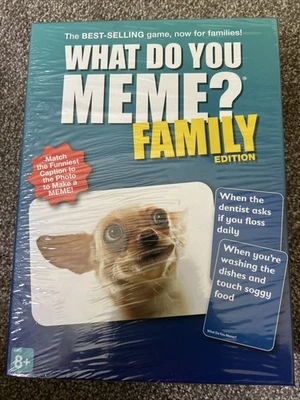 What Do You Meme? Family Edition (2019) Family Board Game. Factory Sealed In Box - Image 1 of 4