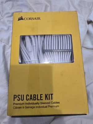 Corsair PSU Cable Kit White/Black - Image 1 of 3