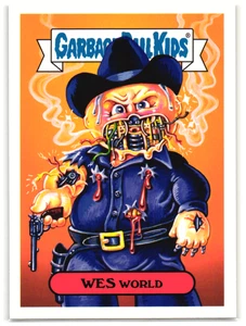 Wes World 2018 Spazzatura Secchio Bambini Westworld Parodia Carta Esatta Mostrata - Foto 1 di 2