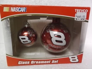 Trevco Dale Earnhardt Jr. Glas Ornament Set - Bild 1 von 5