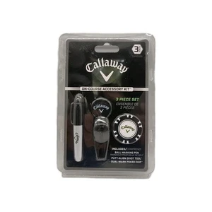 Kit de accesorios de golf Callaway juego de 3 piezas herramienta Divot bola marcador bolígrafo póquer ficha - Imagen 1 de 3