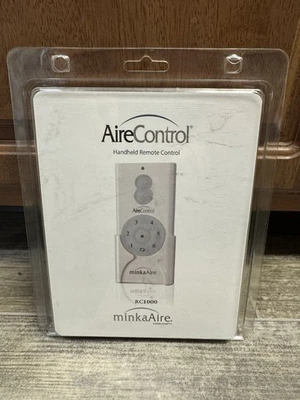 Minka-Aire Handheld Ceiling Fan Remote Control White 6 Speed RC1000 - Free Ship - Image 1 of 3