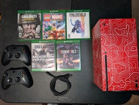 Microsoft Xbox Series X 1TB Console Bundle with 2 Controllers and 5 Games