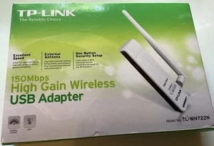 Adaptateur USB sans fil TP-LINK 150Mbps gain élevé n° Boîte ouverte TL-WN722N - Photo 1/6