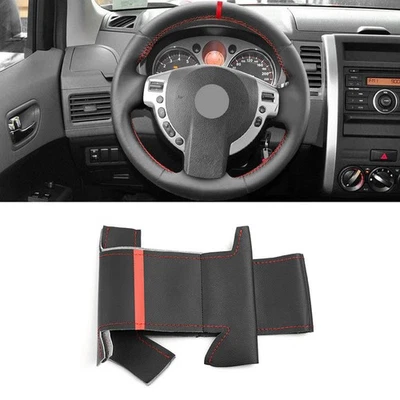 Hágalo usted mismo Cubierta superior de cuero ROJA para Nissan QASHQAI X-Trail NV200 Rogue Foto 1 de 4