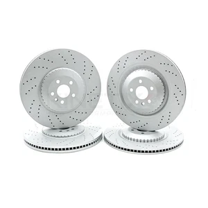 FOR RANGE ROVER VELAR SVAUTOBIOGRAPHY P550 FRONT REAR BRAKE DISCS 395mm 396mm - Picture 1 of 16