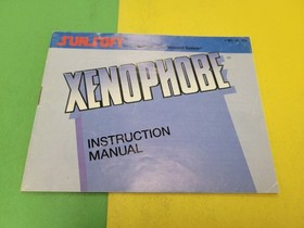 Xenophobe Nintendo NES Instruction Manual Booklet ONLY