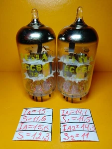 Coppia TUBI AUDIO 2 pezzi usati ECC88 /6DJ8/6922/ TESLA abbinati - Foto 1 di 4