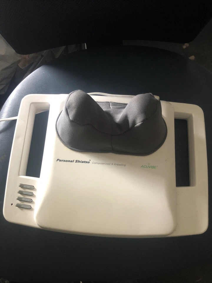 AcuVibe Personal Shiatsu Computerized Kneading Massager 7006 Tested Works - Image 1 of 2