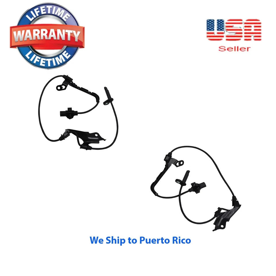 2 ABS Wheel Speed Sensor Front Right & Left Fit Honda Pilot Acura MDX ZDX 09-15 - Image 1 of 4