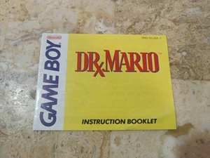 Manual Instruction Book DR MARIO ✨Gameboy Game Boy DMG➡️Buy 2 Get 1 - Picture 1 of 4