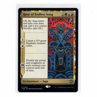 Roar Of Endless Song MTG Tarkir Dragonstorm 0220 - Image 1 of 2