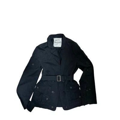 Chaqueta utilitaria Zadig & Voltaire cargo negra talla pequeña Foto 1 de 4
