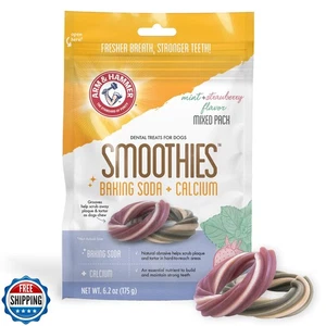 Batidos de brazo y martillo para mascotas golosinas dentales para perros con bicarbonato de sodio y - Imagen 1 de 5