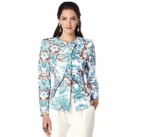 Disney Cinderella Princess Collection Blazer NWT By Coco Rocha, Blue - Picture 1 of 7