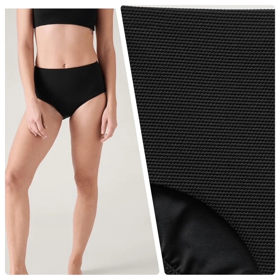 Athleta High Waist Full Swim Bottoms | Black Small #660437