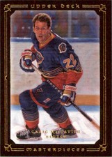 2008-09 Upper Deck Masterpieces Black Craig MacTavish #77