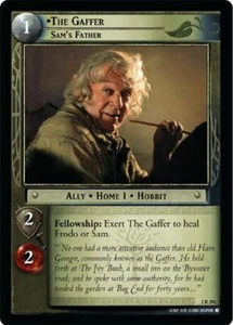 LoTR TCG FoTR Fellowship Of The Ring The Gaffer, Sam's Father 1R291 - Picture 1 of 1