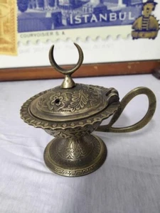 Handmade Brass Censer, incense burner islamic Antique STYLE home office decor - Picture 1 of 6