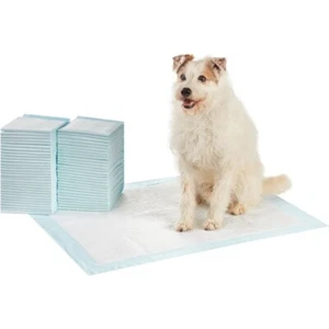 Amazon Basics Dog and Puppy Pee Pads Potty Training XL 28" x 34" Box of 60 - Picture 1 of 9