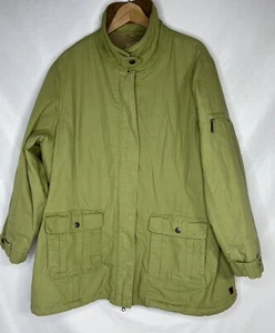 Vintage WOOLRICH Jacket Zip Snap Button Up Women’s 2XL Coat EUC - Picture 1 of 9