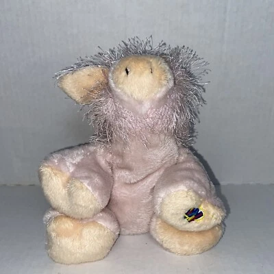 Ganz Webkinz HM002 Pig Pink Plush Hairy Soft Stuffed Farm Animal Toy No Code - Image 1 of 3