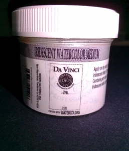 NEW - Da Vinci Watercolor Medium - Iridescent Medium 2 oz jar - Picture 1 of 2
