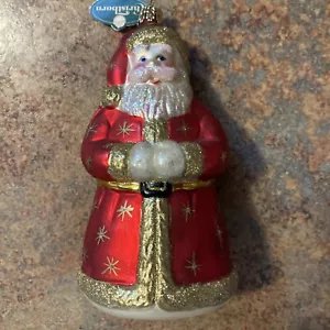 Decorazione natalizia Babbo Natale 6" con etichetta - Foto 1 di 5