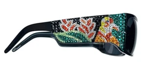 Kirks Folly Crystal Parrot Paradise Sunglasses ( Swarovski stones) - Picture 1 of 5