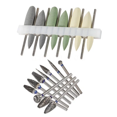  Base pulidora de silicona diamante de laboratorio acrílico carburo de tungsteno fresa de pulido Foto 1 de 2