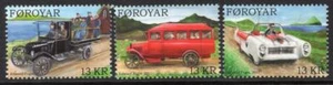 Coches y autobuses vintage Faroe Islands sin montar o nunca montado 2011 SG649-51 - Imagen 1 de 1