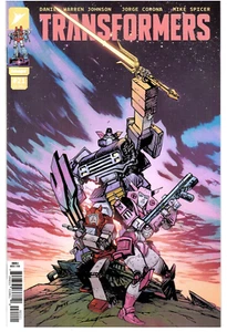 Transformers #21 CVR A Daniel Warren Johnson, Mike Spicer 2025 NM- - Picture 1 of 2