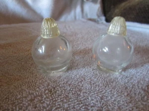 JUEGO VINTAGE DE SALEROS Y PIMENTEROS (ARROZ) DE 2 1/4" DE ALTO - Imagen 1 de 4