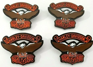 Clip raccoglitore aquila calva HARLEY DAVIDSON mai usata made in USA 1903 pubblicità - Foto 1 di 5