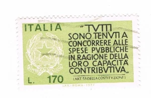 1977 - L.70 FRANCOBOLLI ITALIA - ART. 53 - Picture 1 of 1