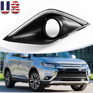 Bisel de cubierta de luz con lámpara antiniebla delantera derecha para Mitsubishi Outlander 2016-2019 - Imagen 1 de 10