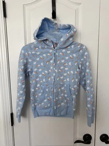 Gap kids Large 10 Rainbow Light Blue Hoodie - Picture 1 of 4