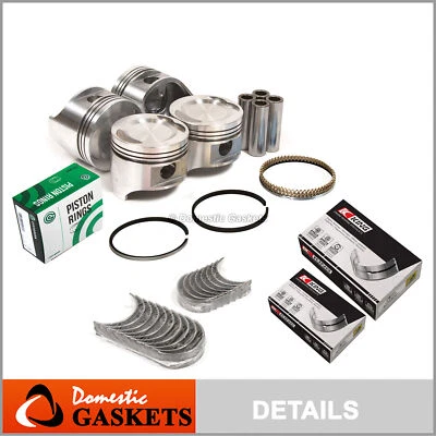 Anillos de rodamientos de pistones para 83-87 Mazda B2000 Kia Sportage 2,0 L FE FE-T FEH5 Foto 1 de 4