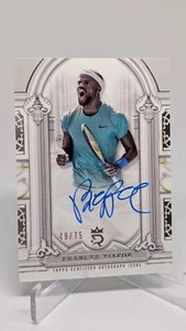 2024 Topps Royalty Tennis Frances Tiafoe /75 On Card Auto - Picture 1 of 2