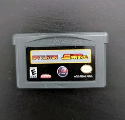 Spy Hunter + Super Sprint Nintendo Game Boy Advance Gba  - Imagem 1 de 2