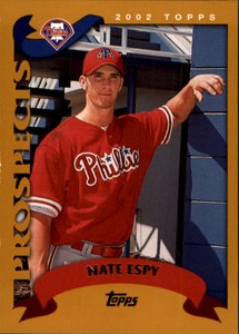 2002 Topps Baseball #680 Nate Espy Prospects RC