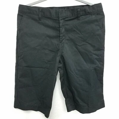 Pantalones Cortos Dickies Big Flexwaist Frente Plano para Niños, Negros, 18 Husky Foto 1 de 4
