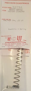 32750 WOLFF FITS WALTHER TPH .22LR STANDARD RECOIL SPRING - NEW - FREE SHIP! - Picture 1 of 1